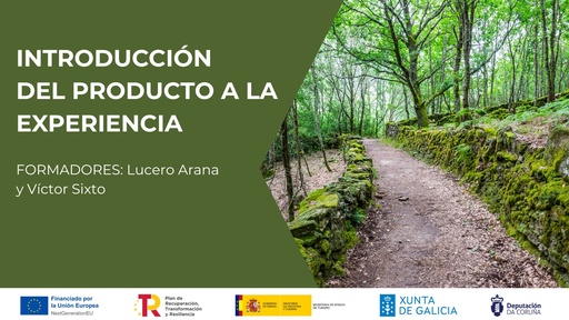 VIA VERDE. Introducción-Del producto a la experiencia